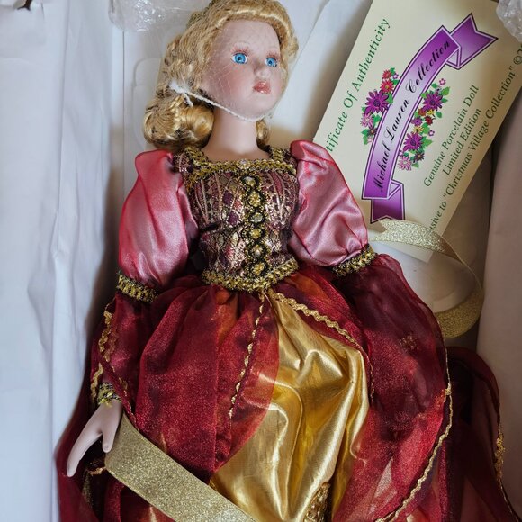 Vintage porcelain doll 2003 - Picture 5 of 7